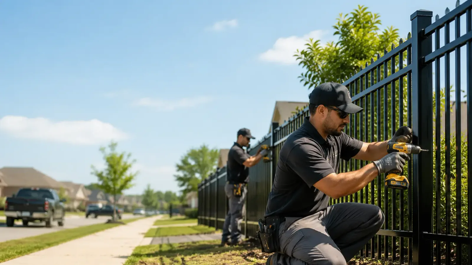 Metal Fence Installation in Crosby, PA